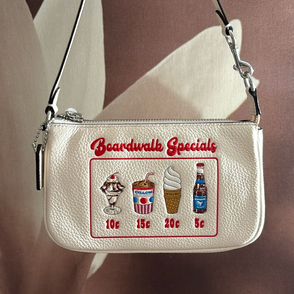 Coach Leather Nolita 19 Sundae Classic  NWT